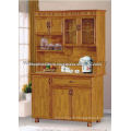 Cabinet de cuisine en bois avec jambes